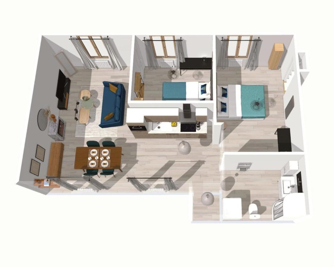 Artsmalt *Ideal Pro * Proche Commerces * 2 Chambres * Tout Confort Montlucon Luaran gambar
